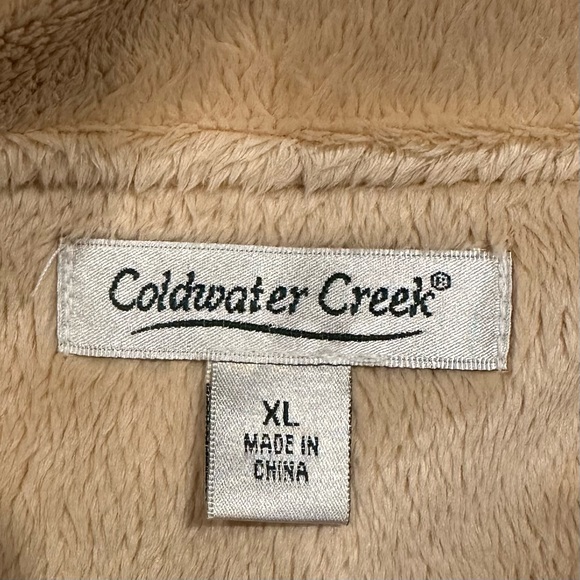 Coldwater Creek Toggle Button with Knitted Sleeves Blazer Jacket Shacket Coat - Picture 9 of 12